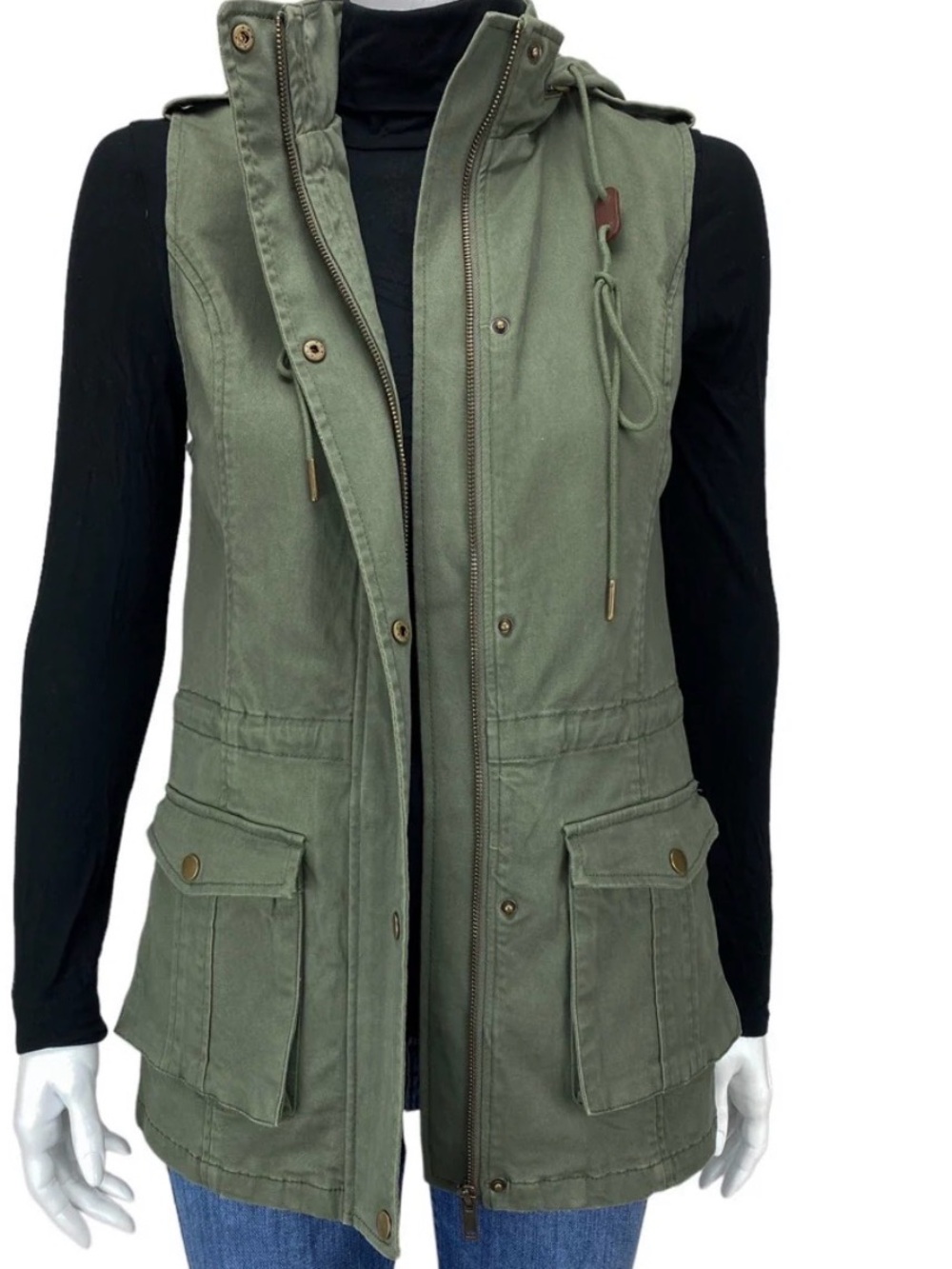green utility vest